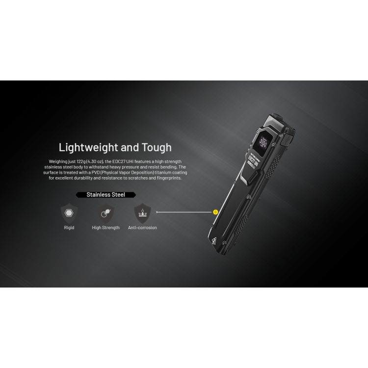 Svítilna EDC27 Uhi, Nitecore
