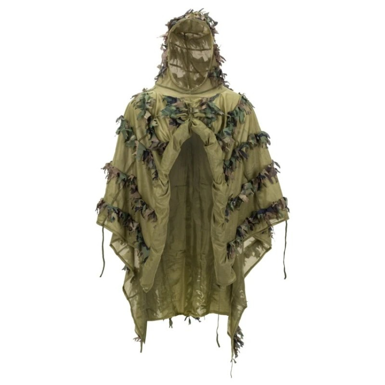 Maskovací pončo Leaf Ghillie Poncho®, Helikon