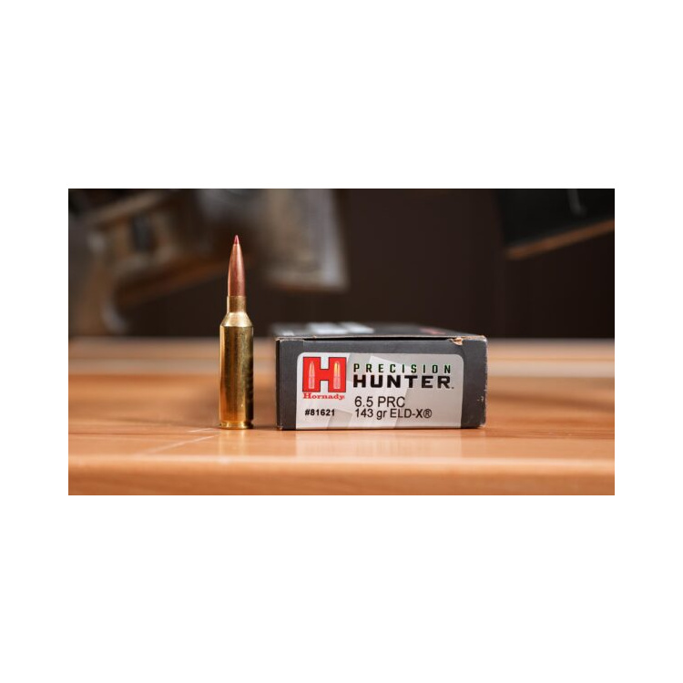 Náboj kulový Precision Hunter, 6,5mm PRC, 143 GR, ELD-X, 20 ks, Hornady