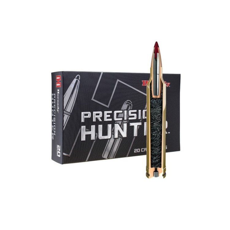 Náboj kulový Precision Hunter, .338 WinMag, 230 GR, ELD-X, 20 ks, Hornady
