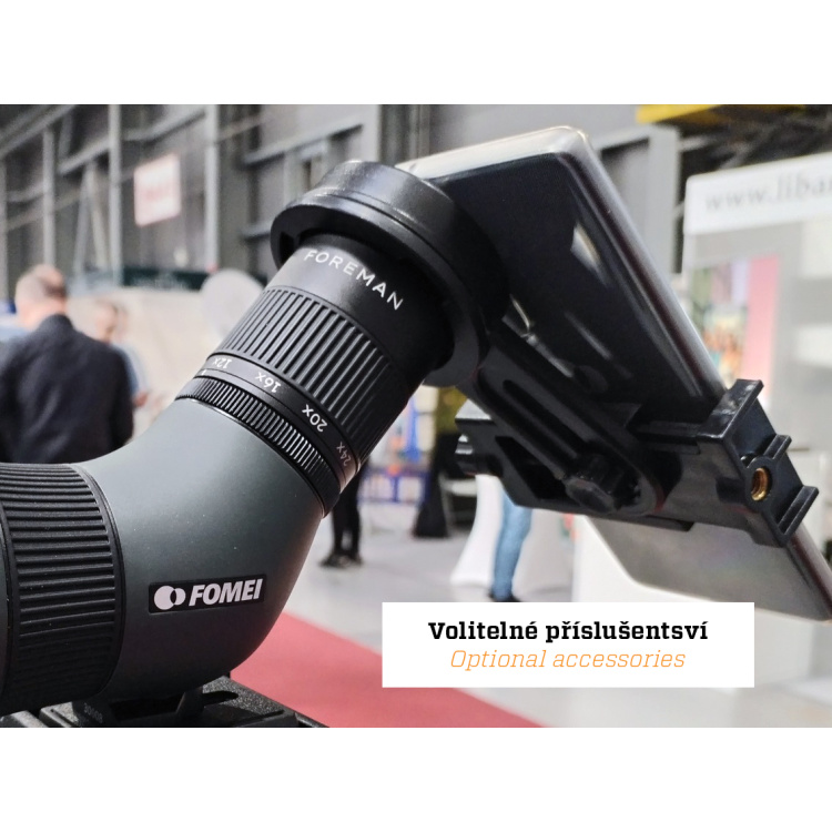Pozorovací dalekohled 8-24x50 Foreman ED, úhlový, Fomei