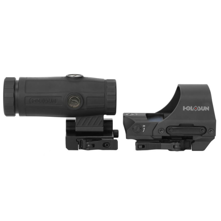 Combo kit  kolimátor HE510C GR + zvětšovací modul HM3X, Holosun