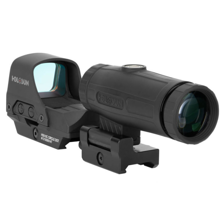 Combo kit  kolimátor HE510C GR + zvětšovací modul HM3X, Holosun