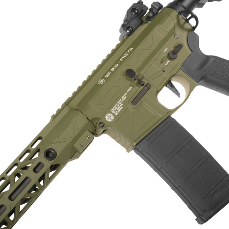 Airsoftový samopal GP FREYA R15 M-LOK 14'' Gen2, elektrický, Delta Armory