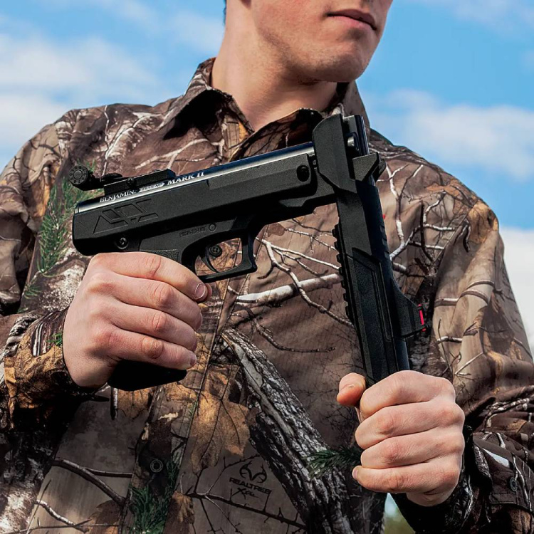 Vzduchová pistole Benjamin Trail Mark II NP, 4,5 mm, Crosman