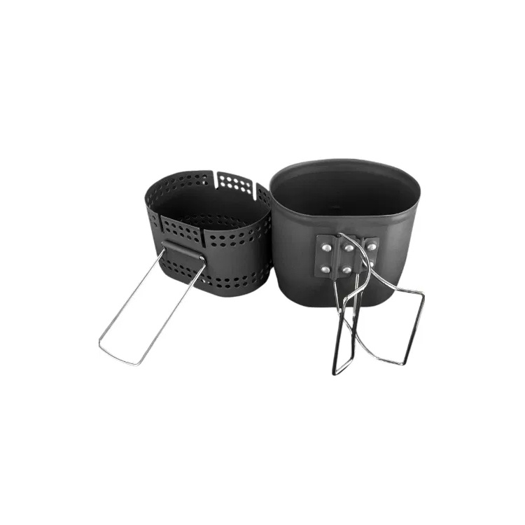 Set na vaření Crusader MKII, černý, BCB