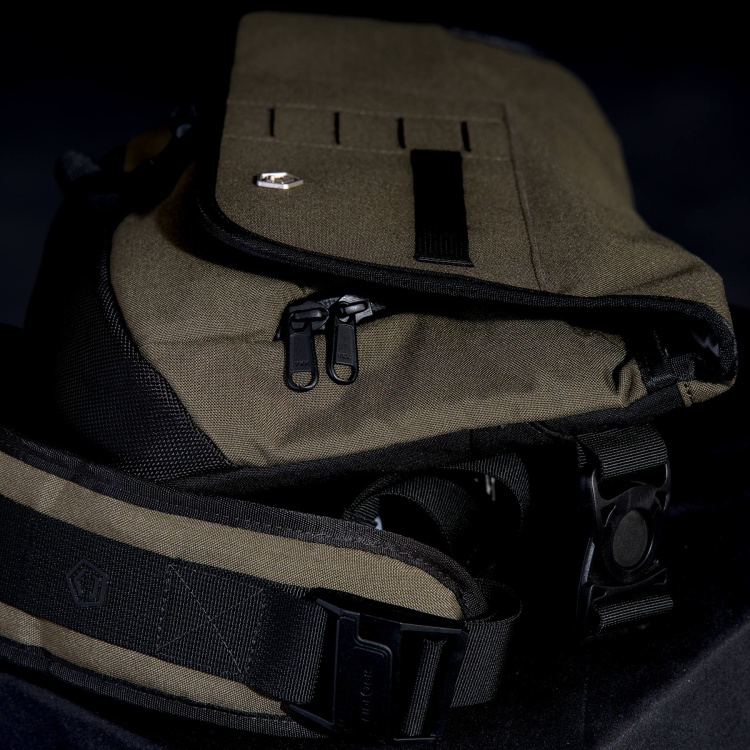 Consul Side Messenger Bag, Pentagon