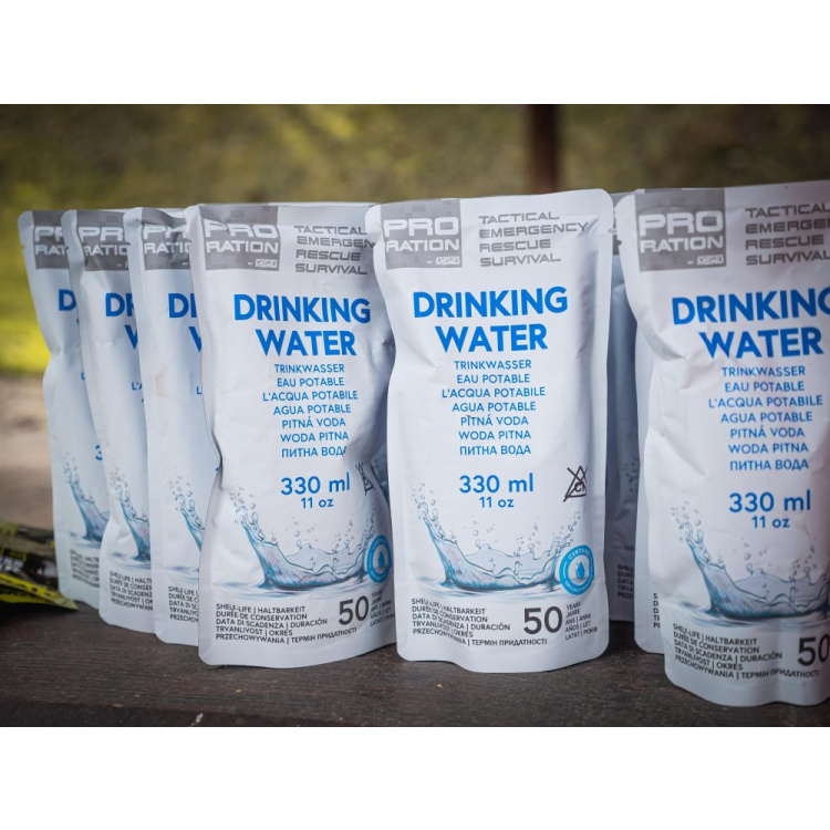Emergency water BOX, PRO-RATION - Emergency water BOX, Adventure Menu