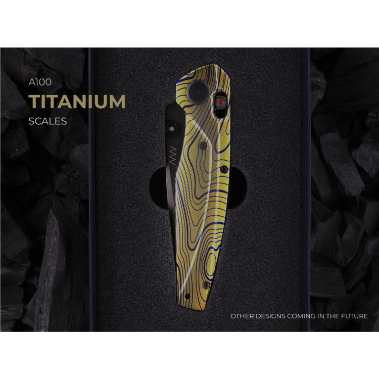 Zavírací nůž A100 TI Custom, ANV Knives
