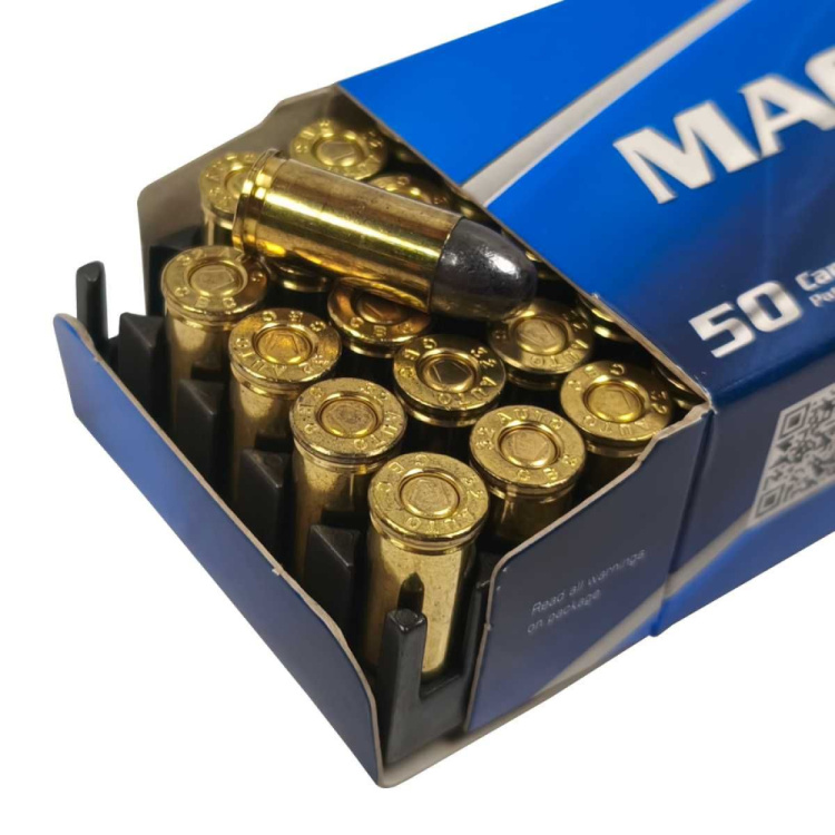 Pistolové náboje 7,65 mm Browning LRN (32C), 50 ks, 71 gr (4,60 g), Magtech