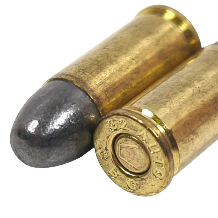 Pistolové náboje 7,65 mm Browning LRN (32C), 50 ks, 71 gr (4,60 g), Magtech