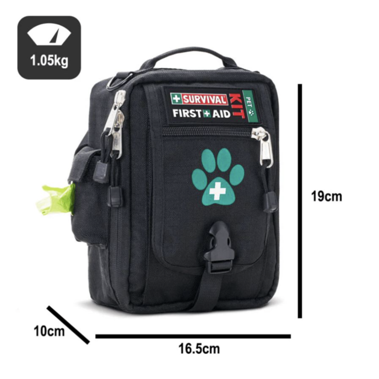 Lékárnička First Aid Kit Pet pro pohyb se psem, Survival