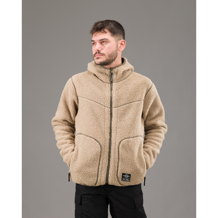 Bunda Ianos Sherpa 2-in-1 Reversible Fleece Jacket, Pentagon