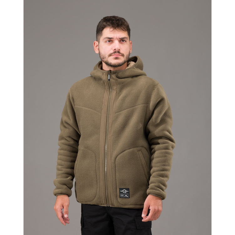 Bunda Ianos Sherpa 2-in-1 Reversible Fleece Jacket, Pentagon