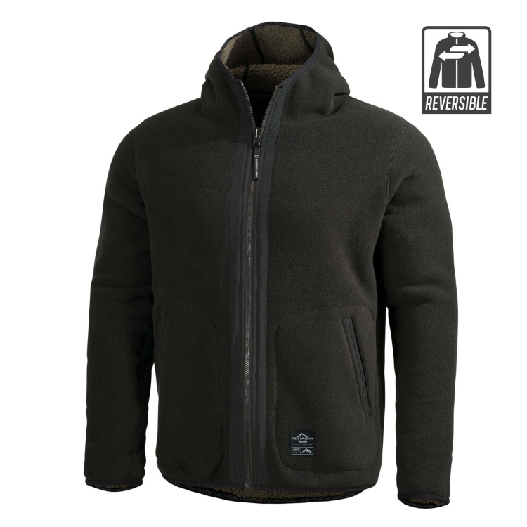 Bunda Ianos Sherpa 2-in-1 Reversible Fleece Jacket, Pentagon