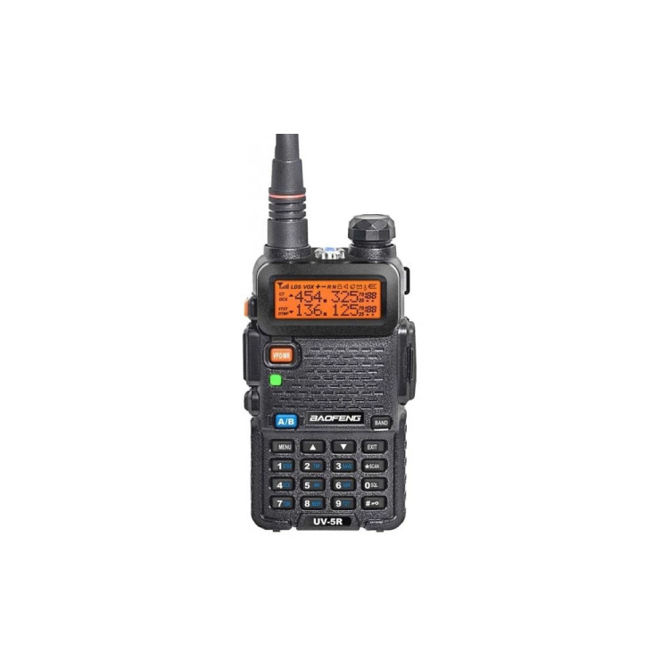 Vysílačka UV-5R 8W (VHF,UHF), Baofeng, Černá