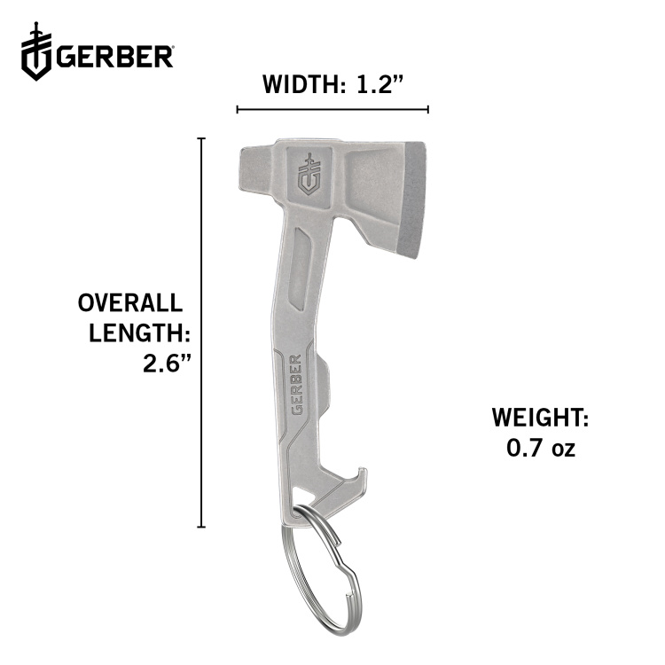 Multifunkční přívěsek Hatchet, Gerber