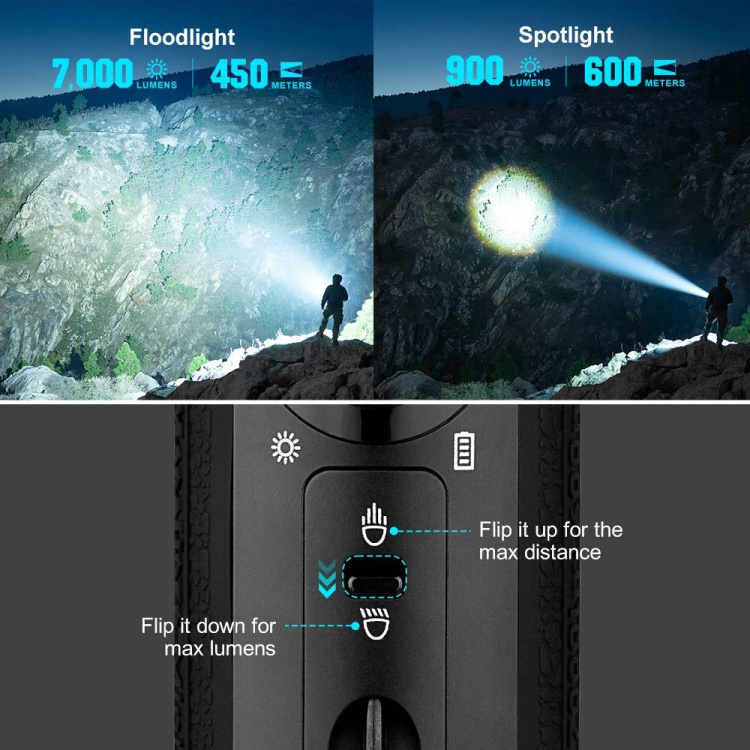 Svítilna Marauder mini, Olight