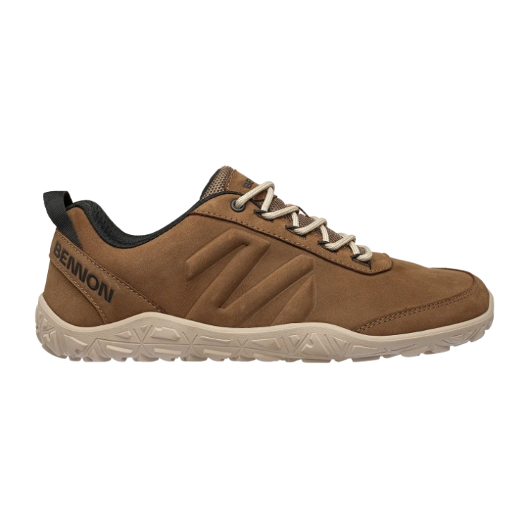 Boty Barefoot Leather Brown, Bennon