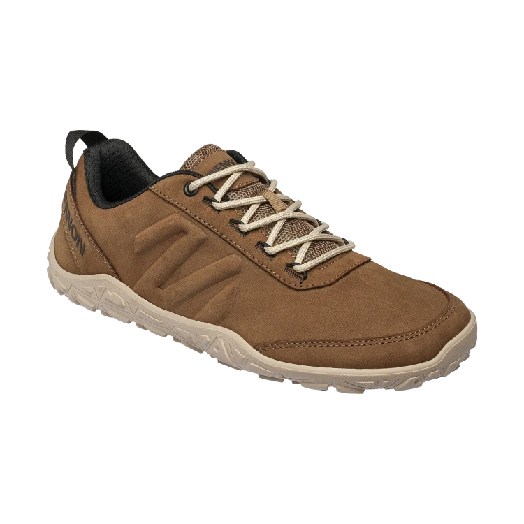 Boty Barefoot Leather Brown, Bennon