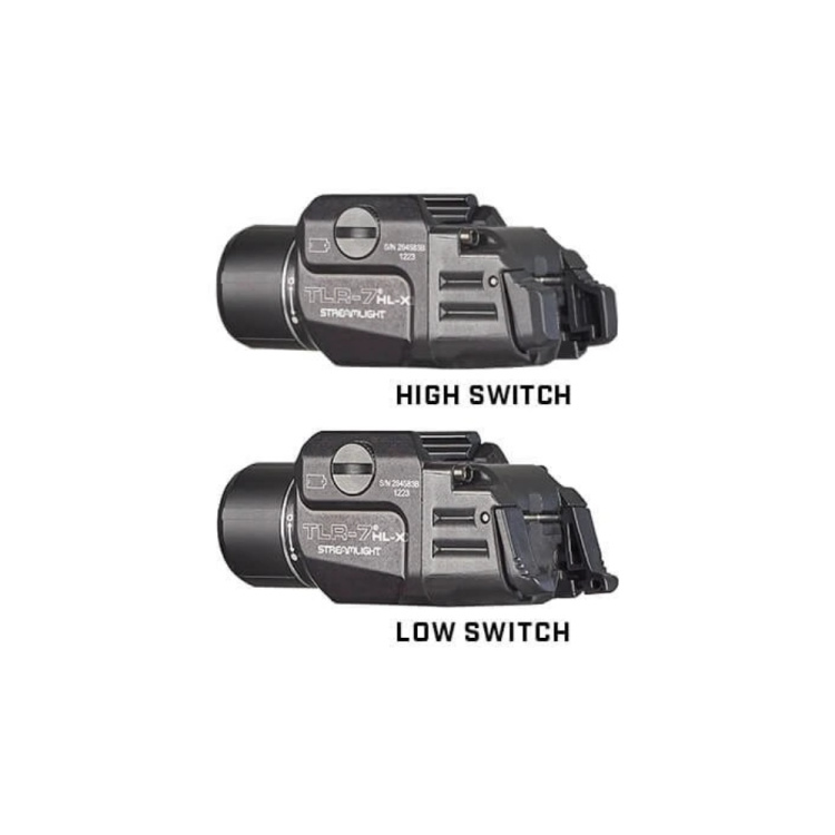 Taktická LED svítilna TLR-7 HL-X USB, 1000 lm, Streamlight