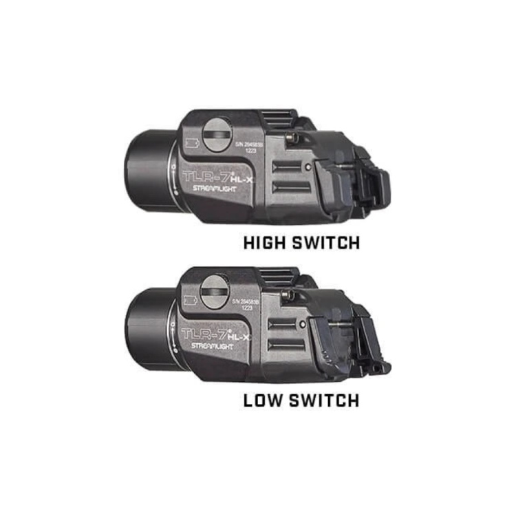 Taktická LED svítilna TLR-7 HL-X USB, 1000 lm, Streamlight