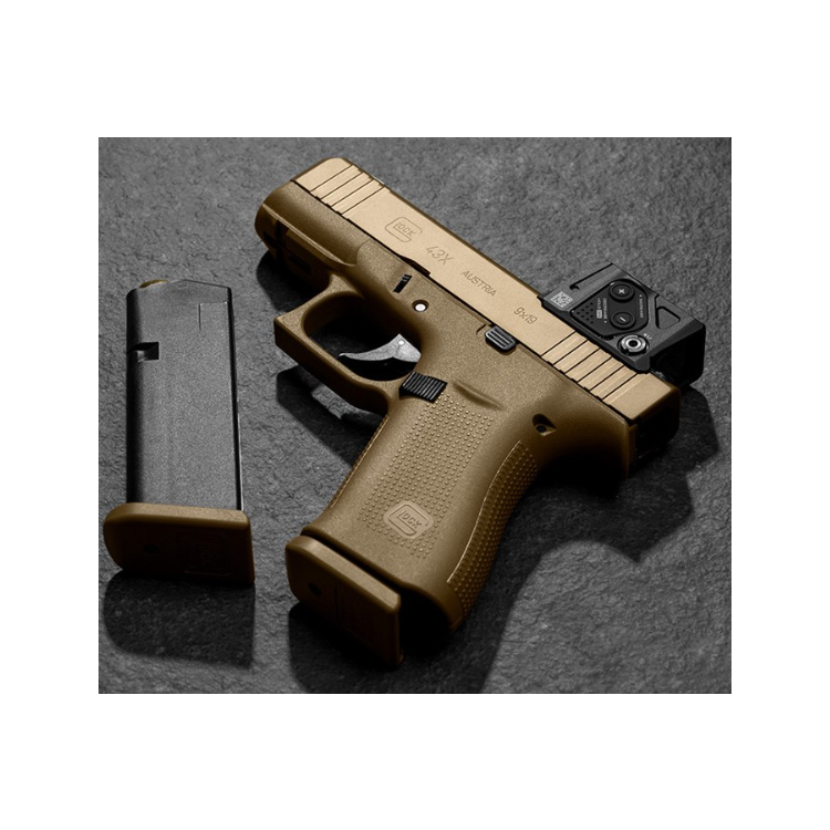 Pistole Glock 43X A-CUT™ COA™, 9 mm Luger, Coyote, Gen5, limitovaná edice