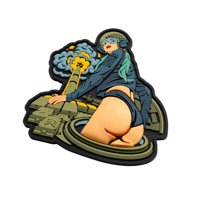 PVC nášivka "Tank Girl", Brand Element