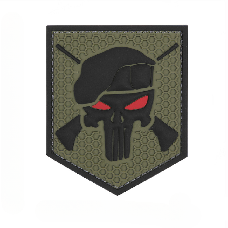 3D PVC nášivka "Commando Punisher", 101 INC