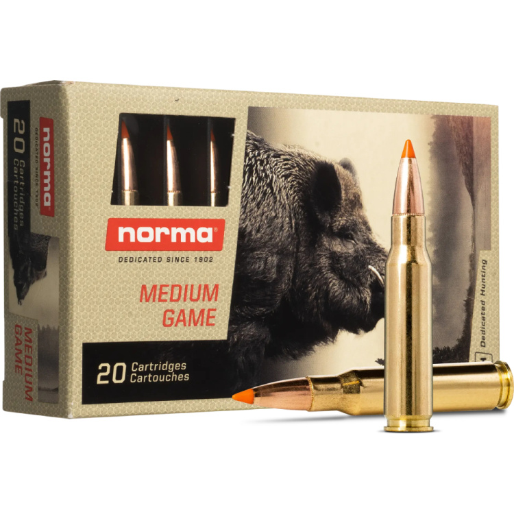 Puškové náboje 308 Win. TIPSTRIKE, 170 gr (11 g), 20 Ks, Norma