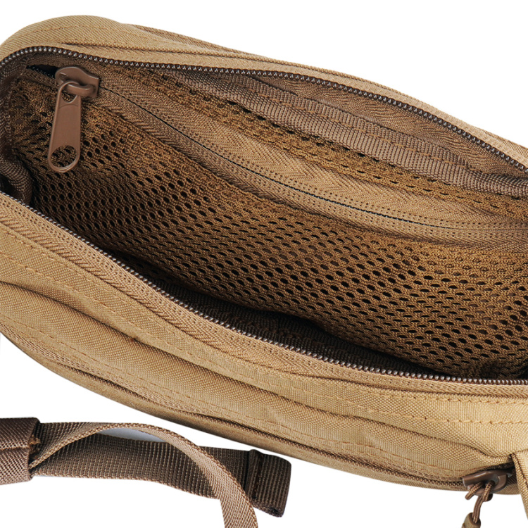 Ledvinka Fanny Pack s Laser Cut, dark coyote, Mil-Tec