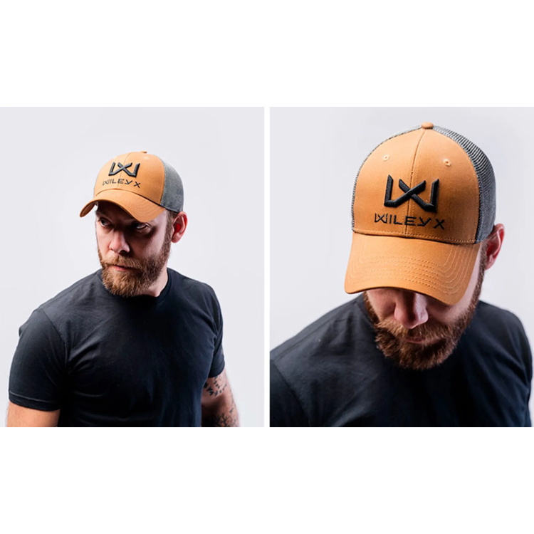 Kšiltovka Trucker Cap, Wiley X®, Tan/Grey