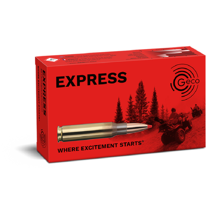 Puškové náboje Express 223 Rem., 3,6 g, 20 ks, Geco
