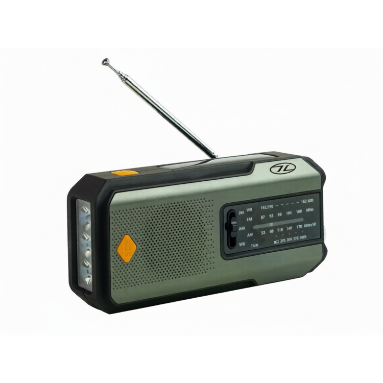 Kompaktní nouzové rádio Highlander