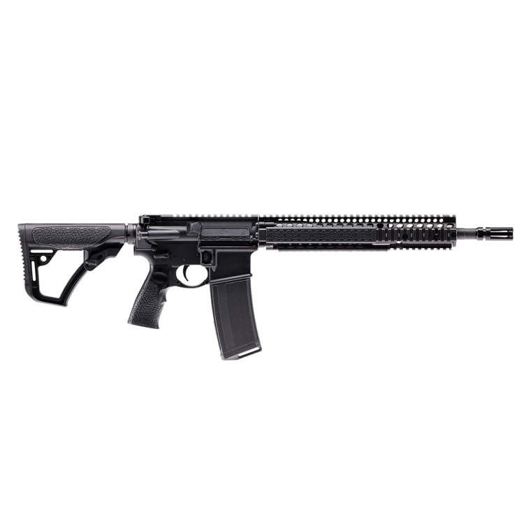 Samonabíjecí puška DDM4 M4A1 SOCOM BLACK W/DD, 14,5", 223 Rem., twist 1:7, Daniel Defense
