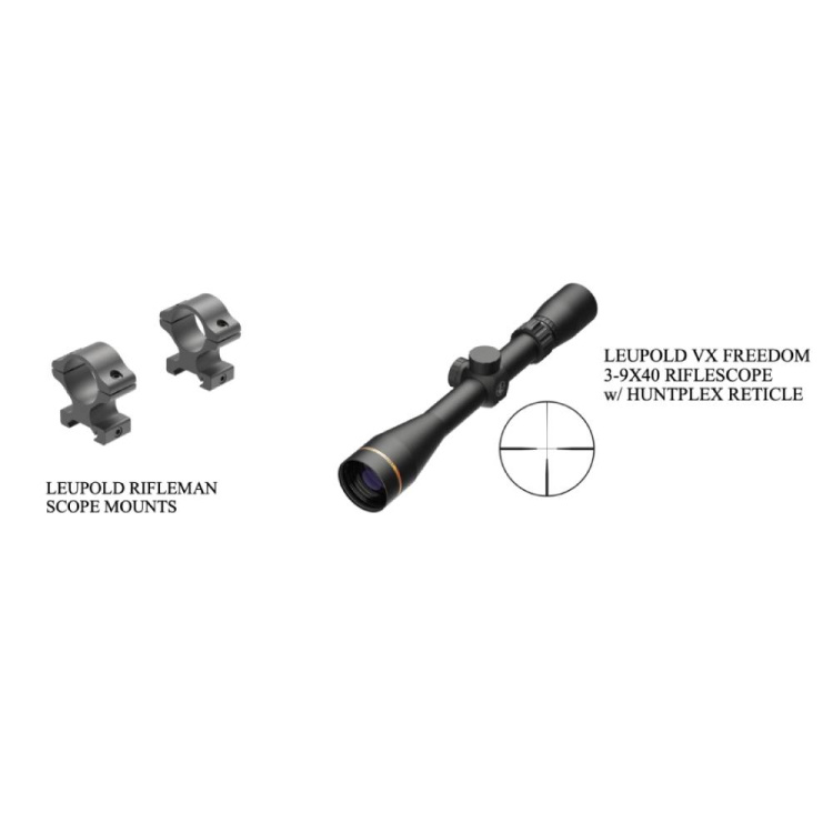 Opakovací puška 783 LVX WOOD, 6,5 Creedmoor, 22", Leupold Freedom 3-9x40 VX, Remington