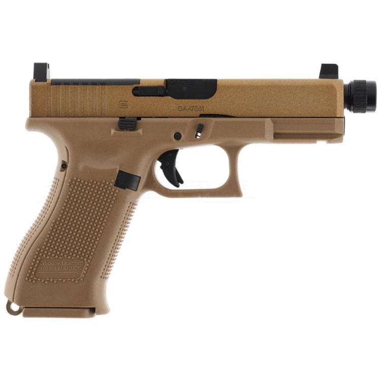 Vzduchová pistole Glock 19X MOS Blowback, Umarex, Coyote