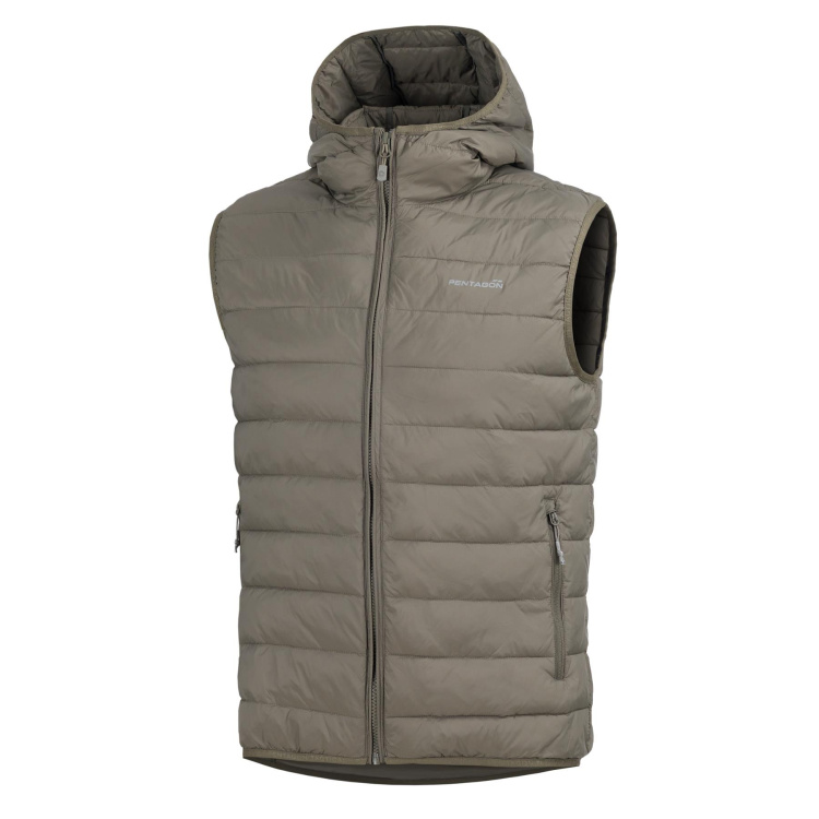 Vesta Aurora 2.0 Puffer Hooded Vest, Pentagon
