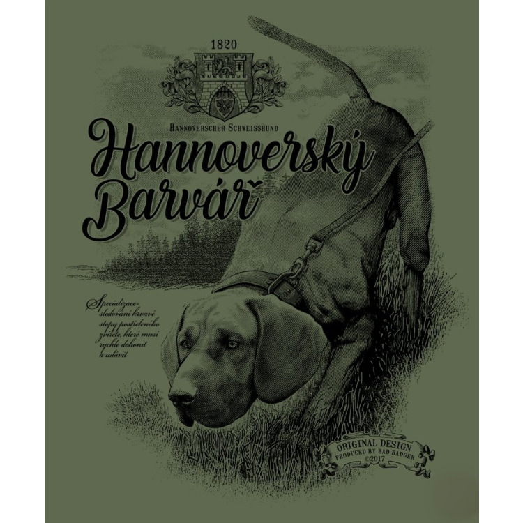 Myslivecké tričko Hannoverský barvář, Mars &amp; Arms