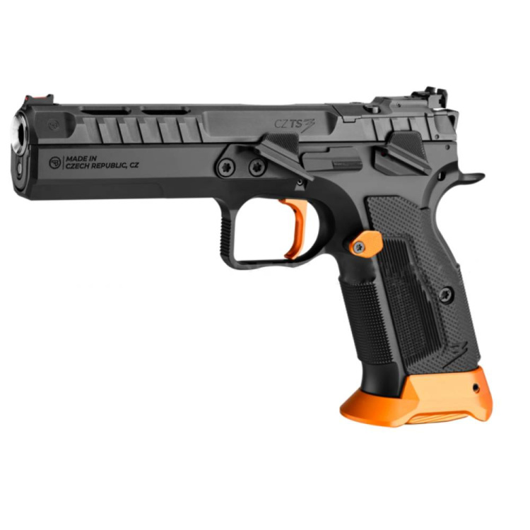 Pistole CZ TS 3 Orange, 9 mm Luger, CZUB