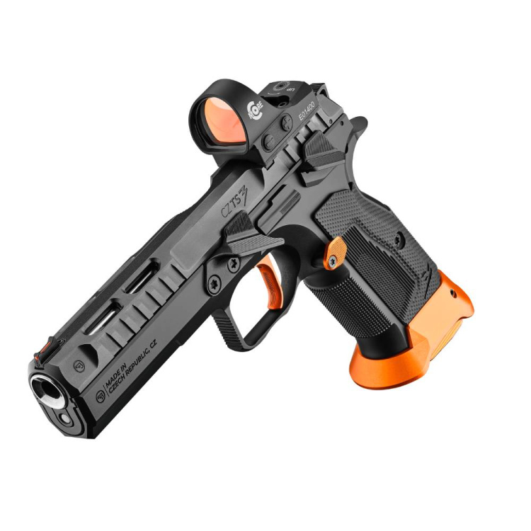 Pistole CZ TS 3 Orange, 9 mm Luger, CZUB