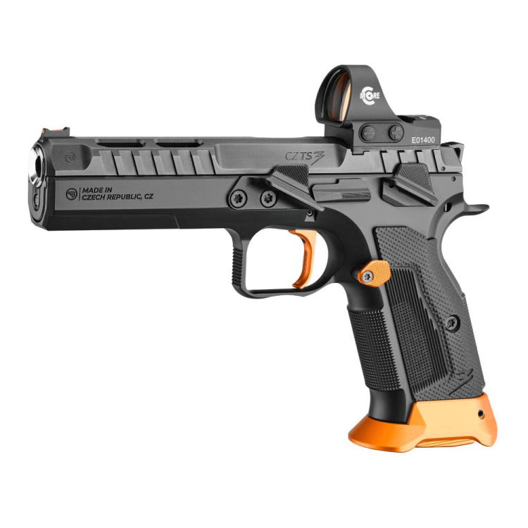 Pistole CZ TS 3 Orange, 9 mm Luger, CZUB