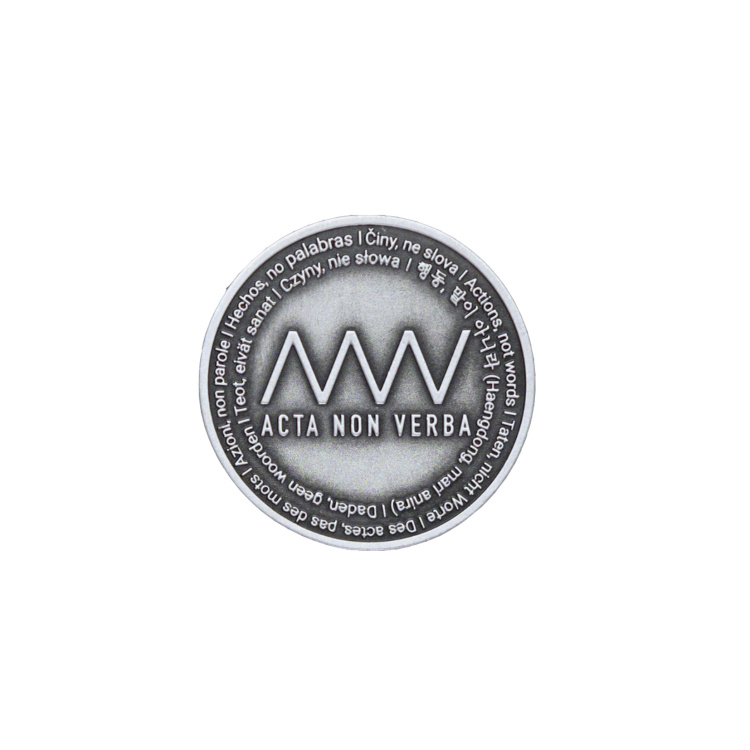 Sběratelská mince Acta Non Verba Coin, ANV Knives
