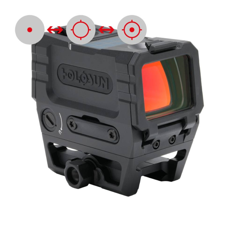 Uzavřený kolimátor AEMS EVO, Holosun