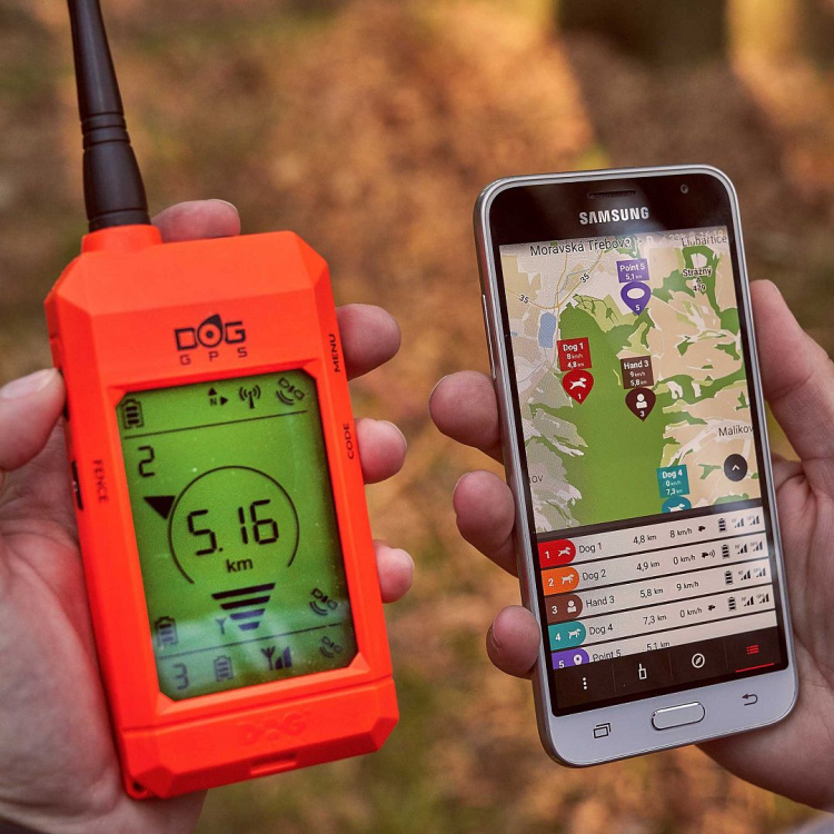 Vyhledávací zařízení pro psy DOG GPS X30, lokalizace až 13 psů, Dog Trace
