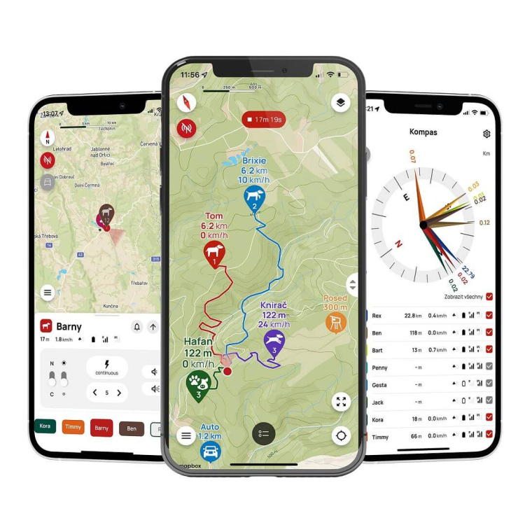 Obojek pro dalšího psa DOG GPS X30T Short, Dog Trace