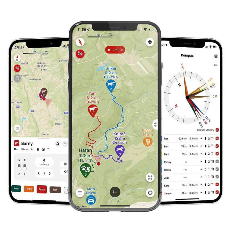 Obojek pro dalšího psa DOG GPS X30, Dogtrace - Dogtrace DOG GPS X30