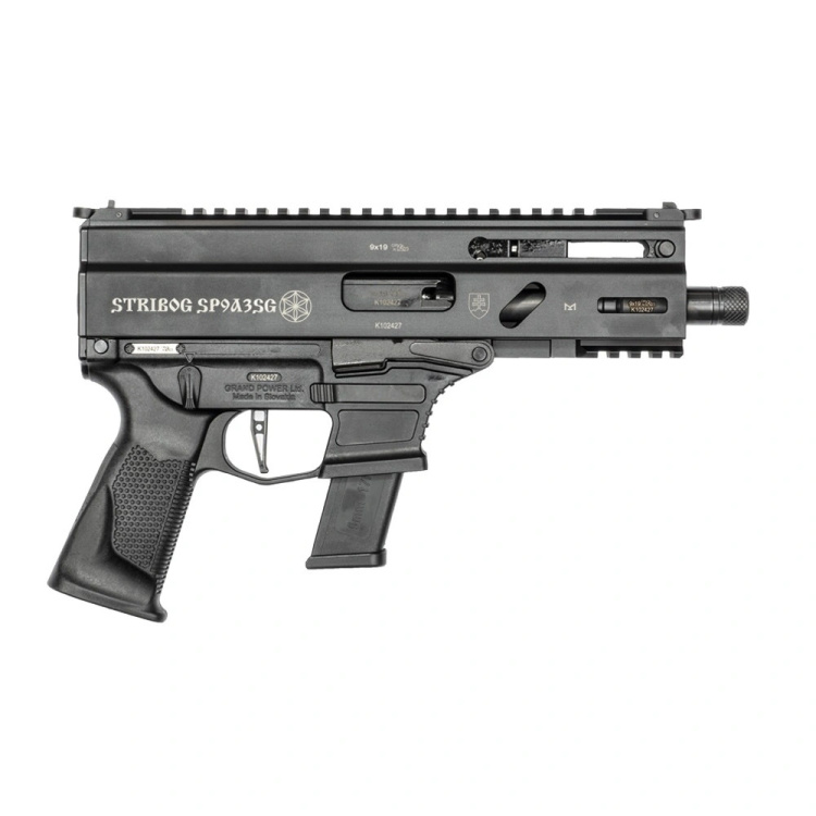 Samonabíjecí pistole Grand Power Stribog SP9A3SG, 9 mm Luger, 5,5”