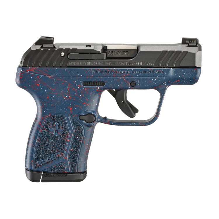 Pistole Ruger LCP MAX Limited 250th Anniversary, 9 mm Browning court - Pistole Ruger LCP MAX Limited 250th Anniversary, 380 Auto