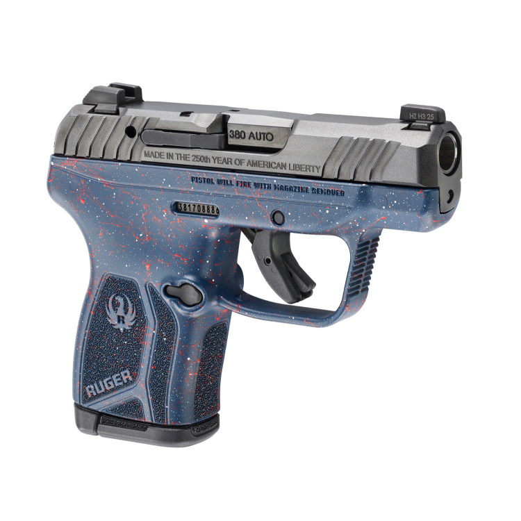 Pistole Ruger LCP MAX Limited 250th Anniversary, 9 mm Browning court - Pistole Ruger LCP MAX Limited 250th Anniversary, 380 Auto